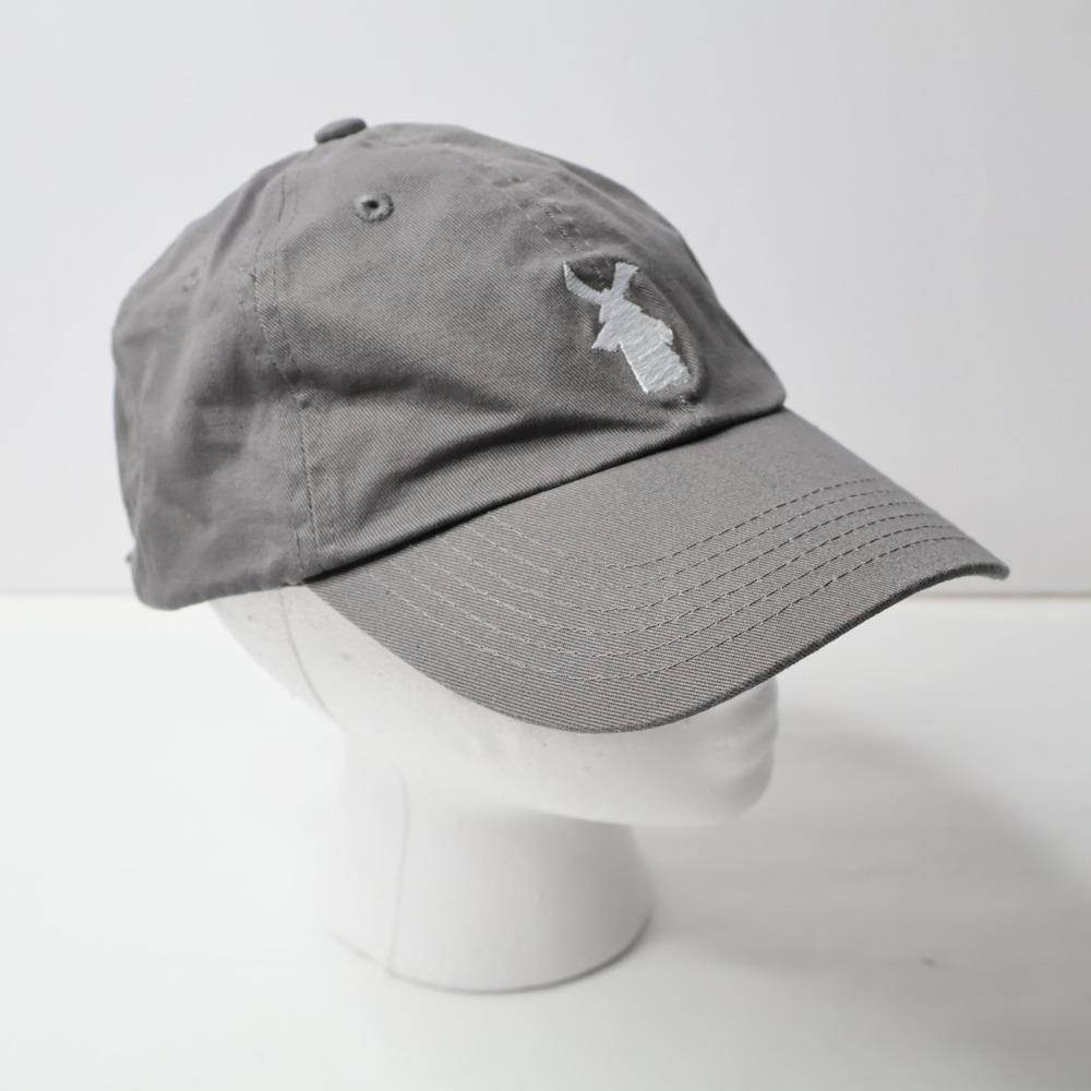 Dutch Bros Grey Embroidered Cotton Dad Hat Baseball Cap Adjustable